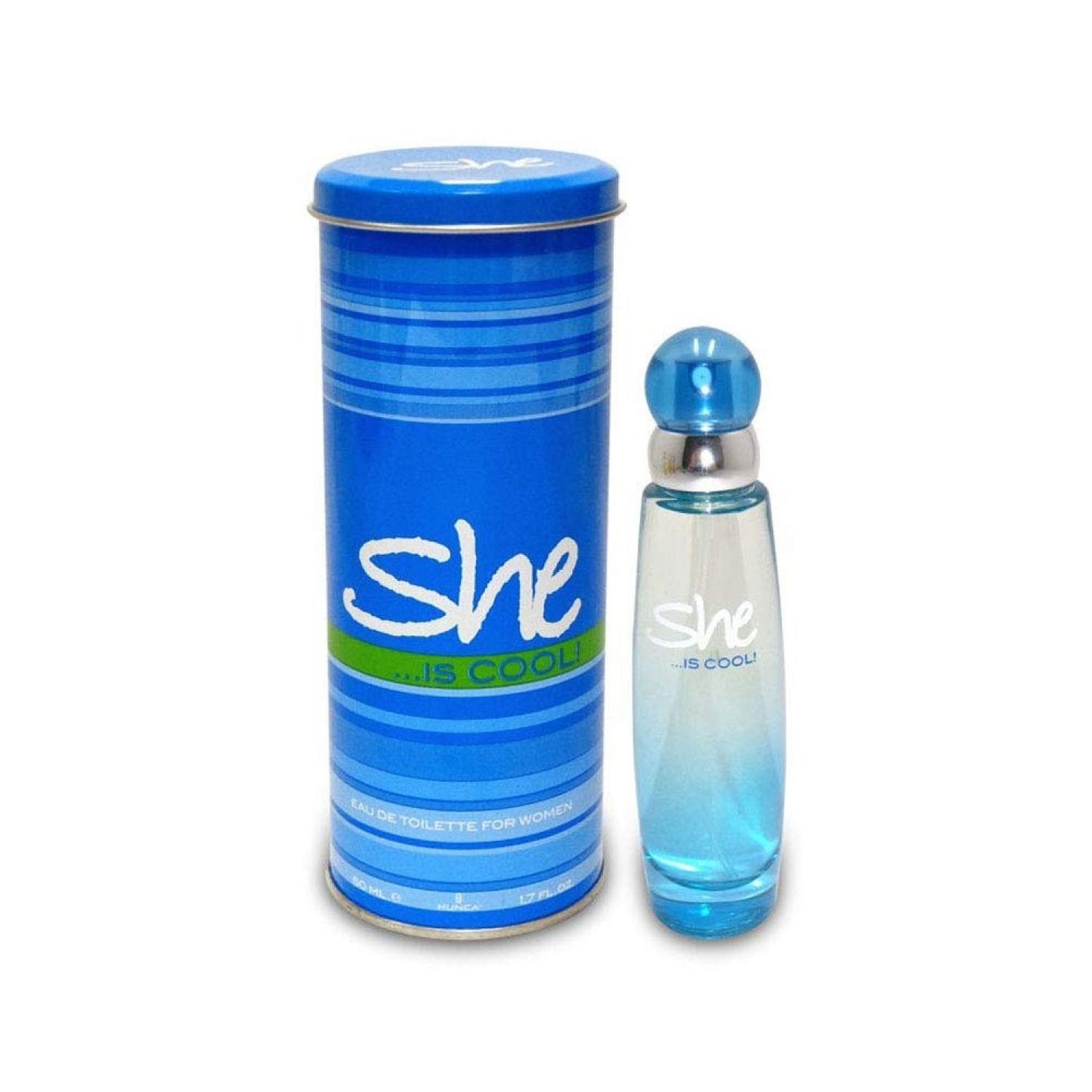 She Is COOL Perfume 50ml by Hunca,Eau de Toilette for Women