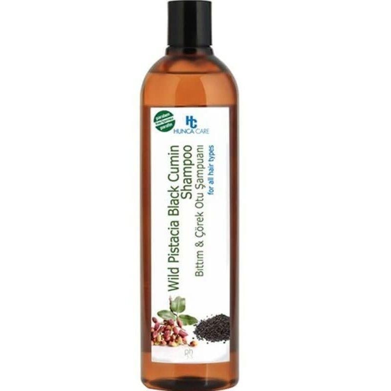 Wild Pistachia&Black Cumin Shampoo 675 ml by Hunca Care,pH 5.5