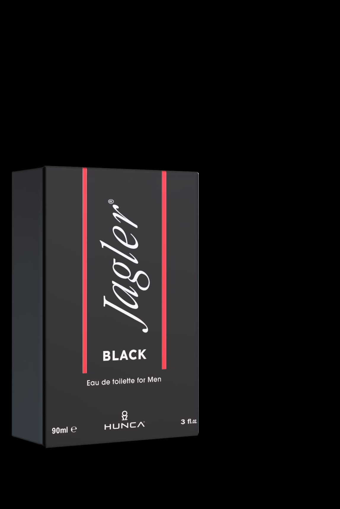 Jagler Black Eau De Toilette For Men,Set Perfume and Deo,90 ml,by Hunca