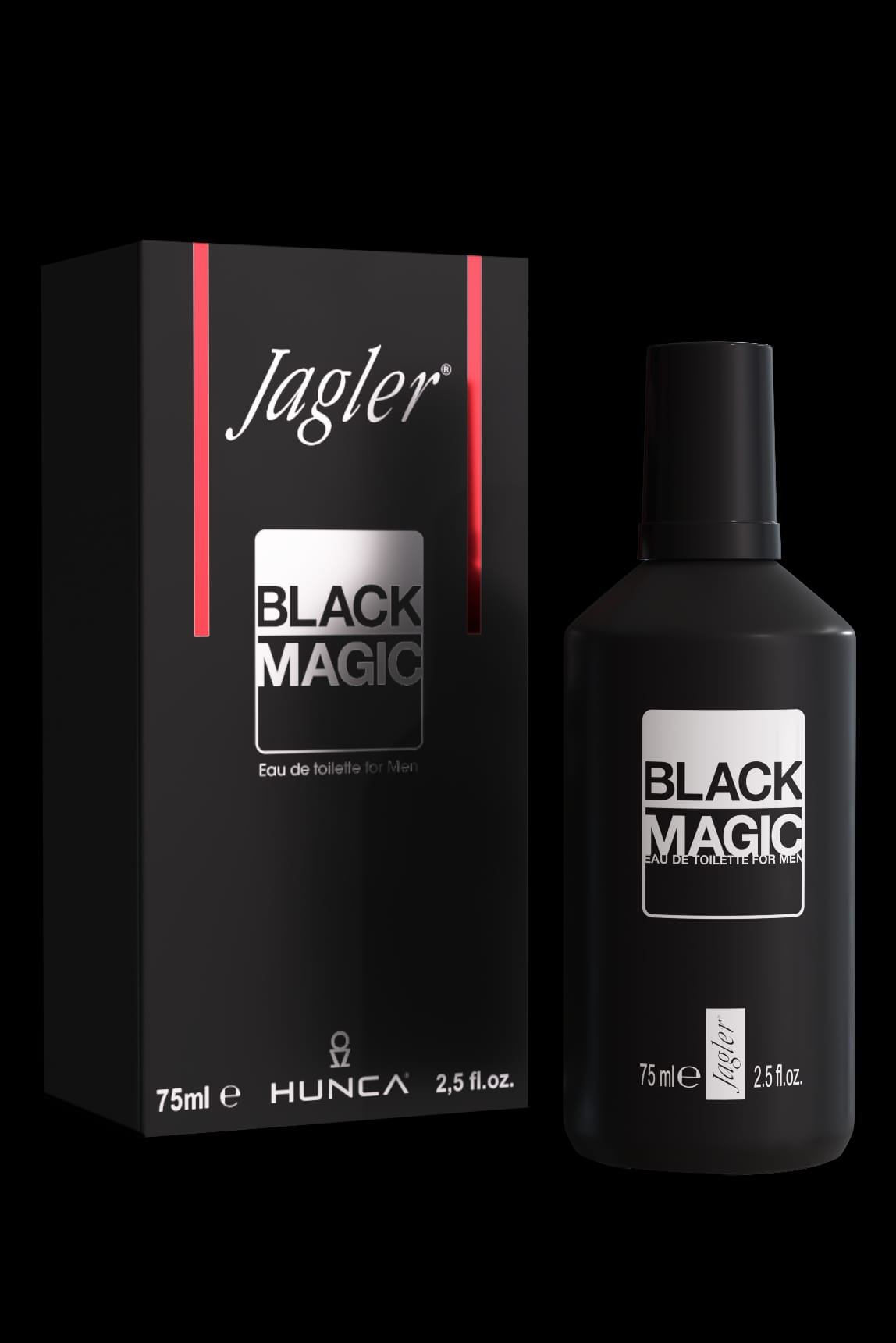 Jagler Black Magic Eau De Toilette For Men,Perfume,75 ml,by Hunca