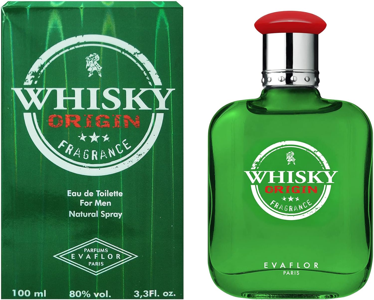 Eau de Toilette WHISKY ORIGIN FOR MEN 100 ml,Men perfume,By EVAFLORPARIS