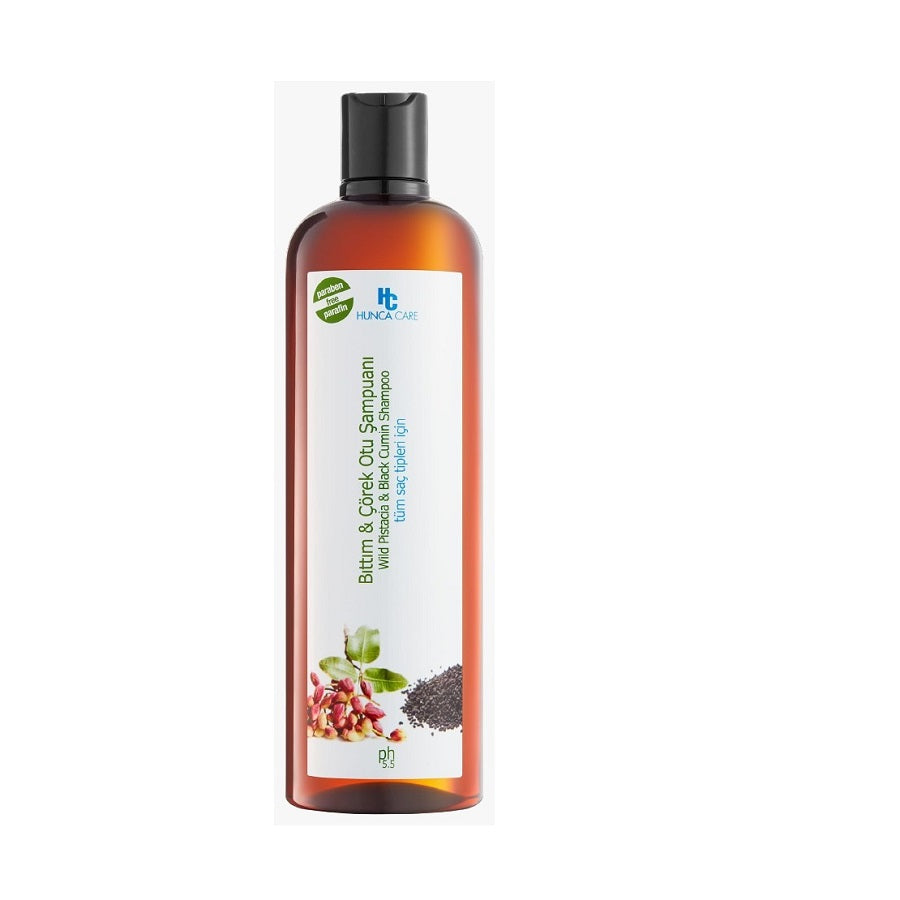 Wild Pistachia&Black Cumin Shampoo 675 ml by Hunca Care,pH 5.5