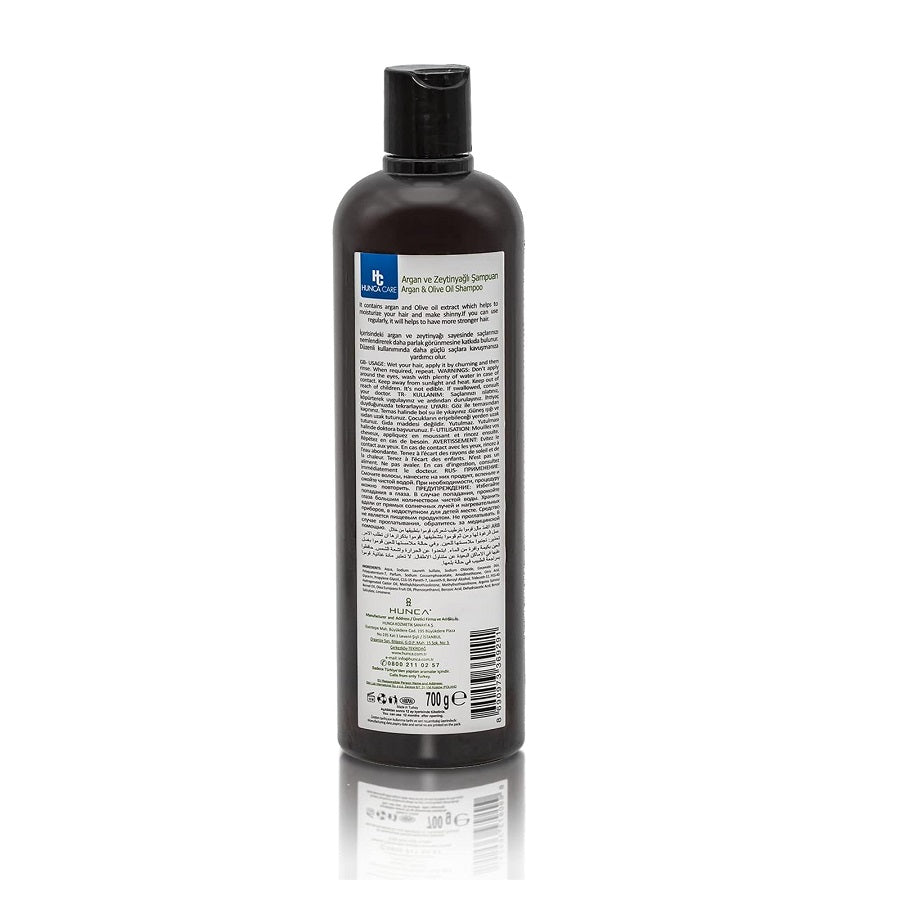 Argan&Olive Oil Hair Shampoo 675 ml by Hunca Care