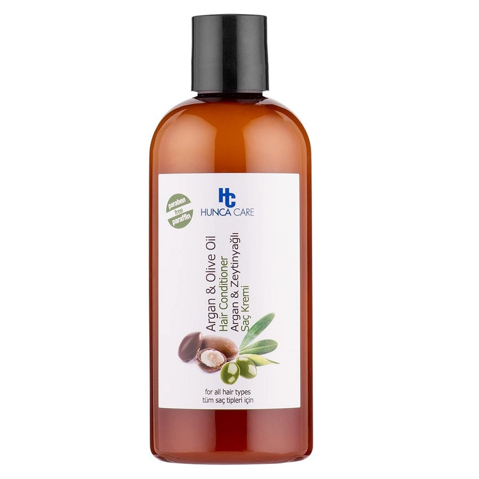 Argan & Olive Oil Hair Conditioner 400 ml by Hunca Care