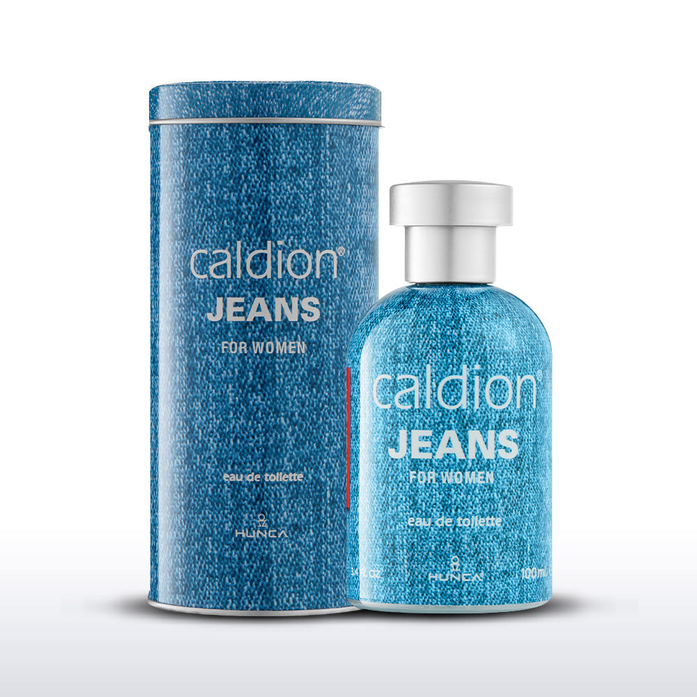 Caldion Jeans Women Perfume By Hunca,Eau de Toilette 100 ml