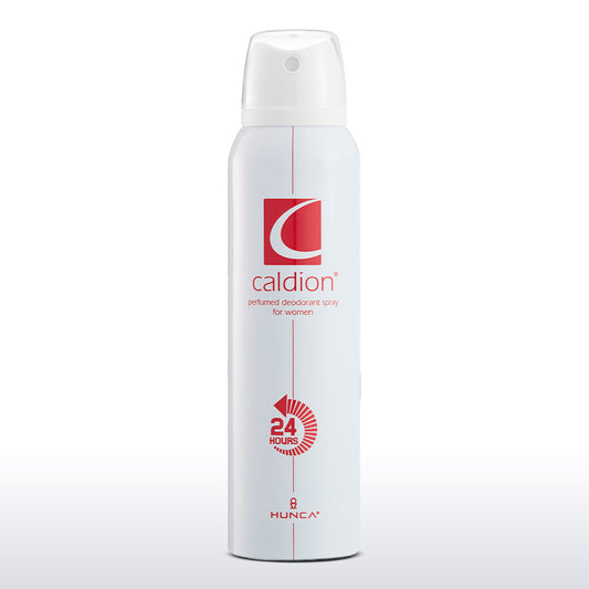 Caldion Perfumed Deodorant Spray for Women 24 Hours 150 ml by Hunca