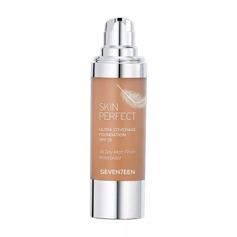 Seventeen Skin Perfect Ultra Coverage Waterproof Foundation,Shade: 07,30 ml