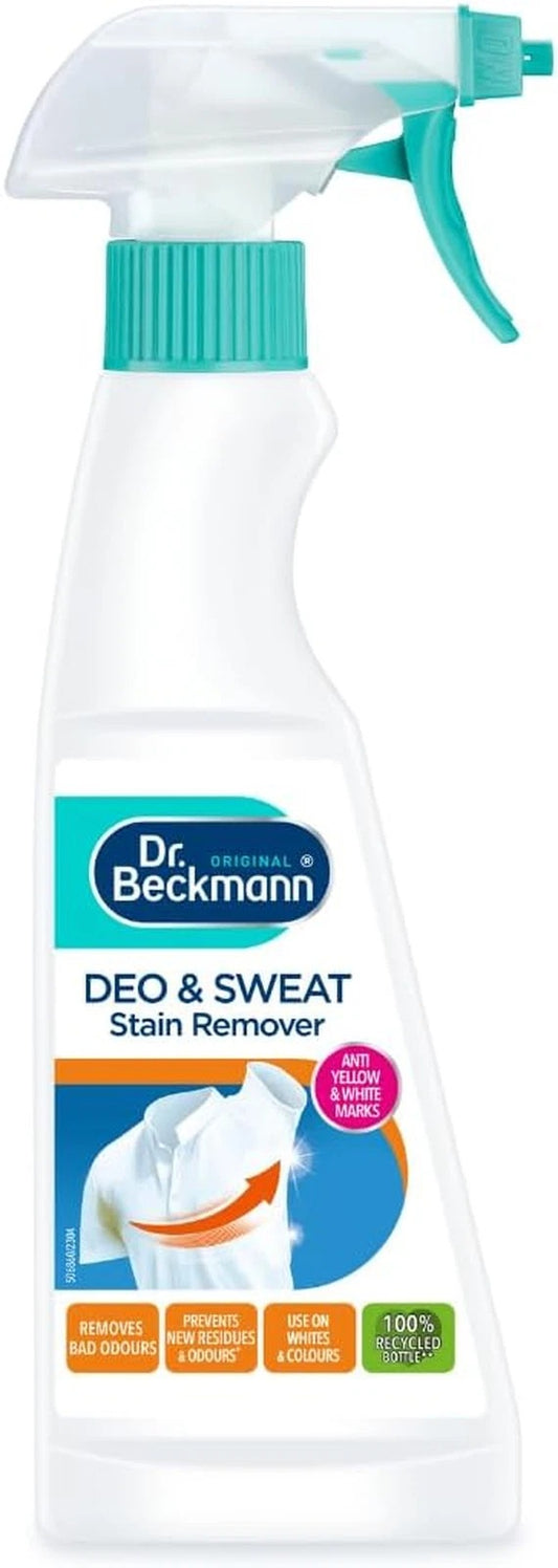 Dr Beckmann Deo & Sweat Stain Remover 250ml Anti Yellow Marks
