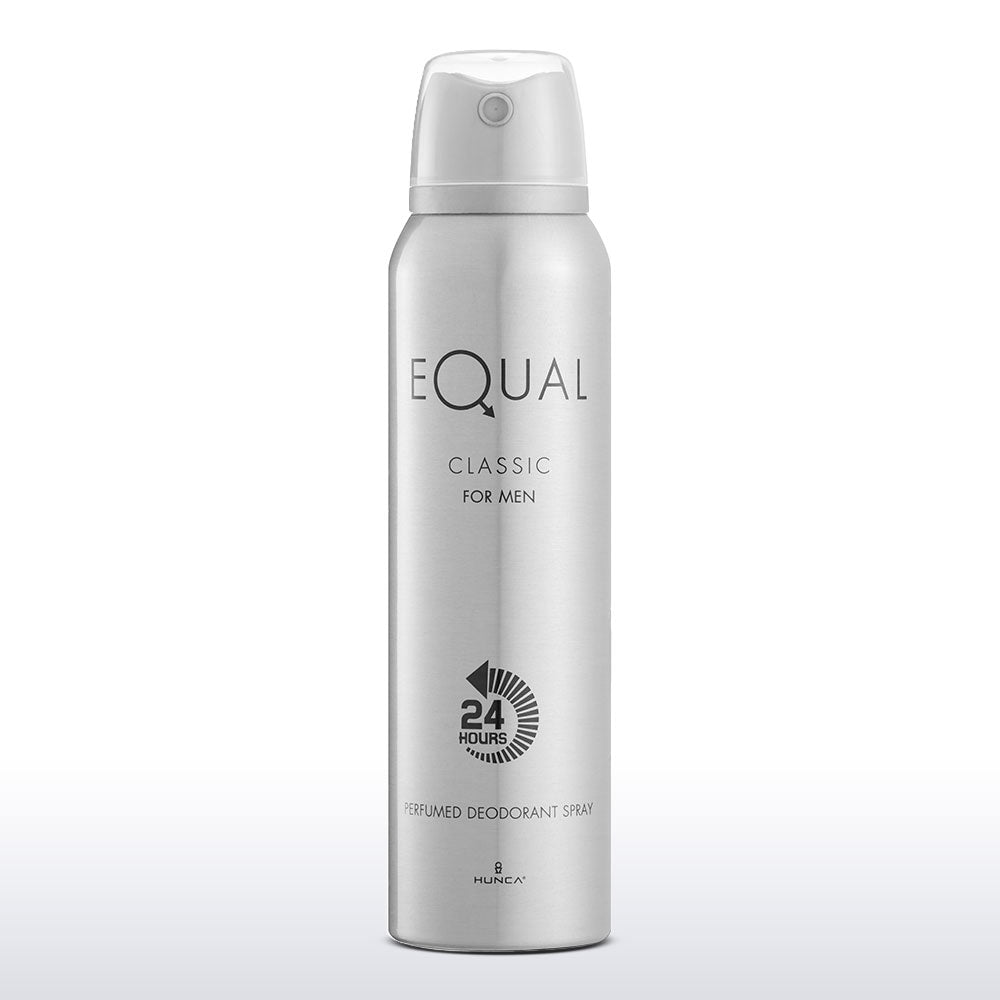 EQUAL Classic Men's Perfume EDT 75 ml & Deodorant 150 ml by Hunca