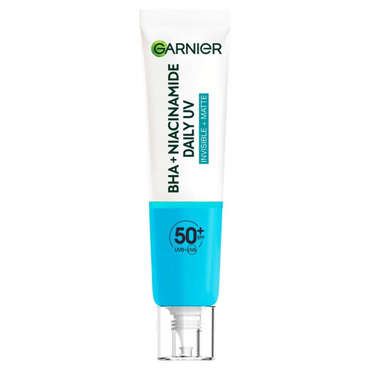 Garnier Pure Active Sunscreen,SPF50,Prevents&Corrects Sun Damage,Invisible,40 ml