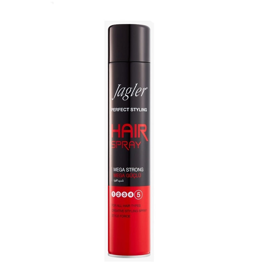 Jagler Perfect Styling Hair Spray Mega Strong nr 5, 400ml,by Hunca