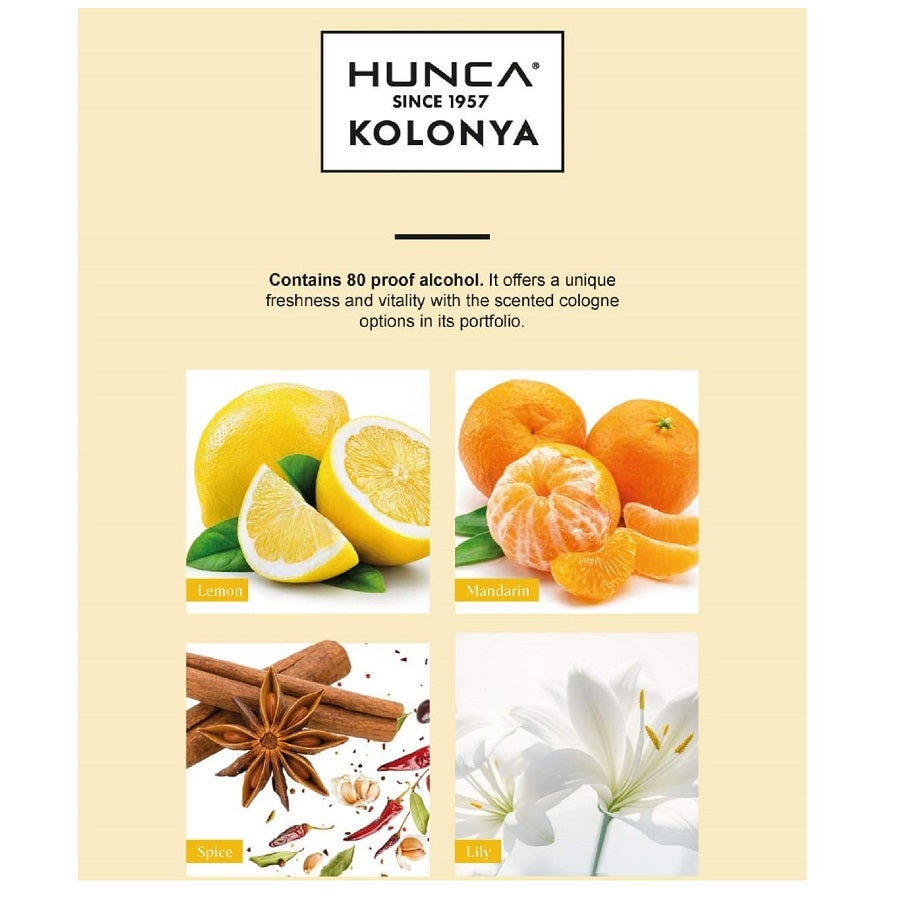 Kologne Spice Eau de Cologne , 400 ml by Hunca Care