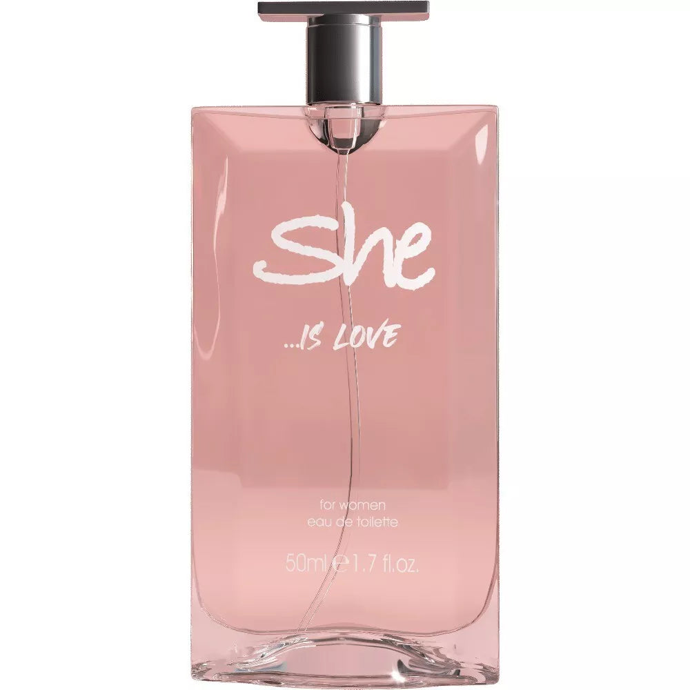 She Is Love Perfume 50ml by Hunca,Eau de Toilette for Women