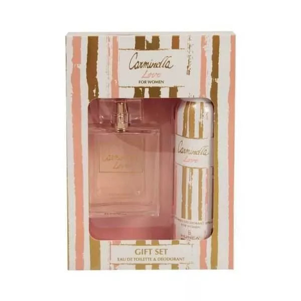 Carminella Love Women Perfume EDT 100 Ml+Deodorant 150 Ml Set by Hunca